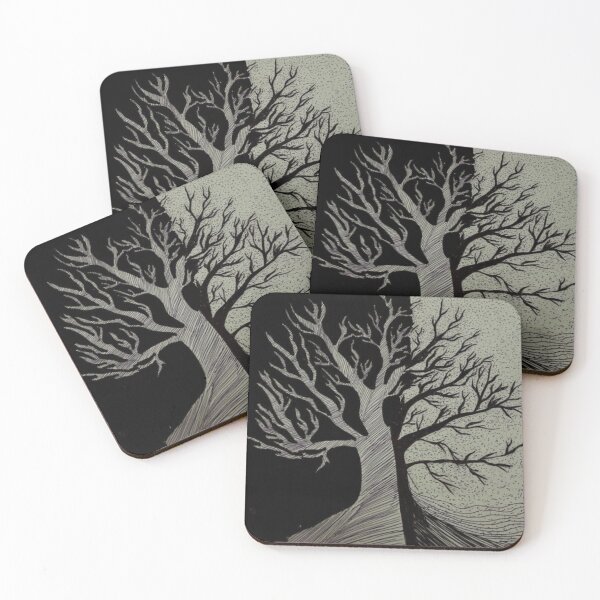 Item preview, wood, drawing, art, black and white, graphics designed and sold by DonnaBlankaArt.