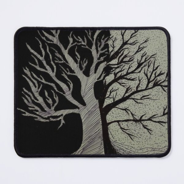 Item preview, wood, drawing, art, black and white, graphics designed and sold by DonnaBlankaArt.