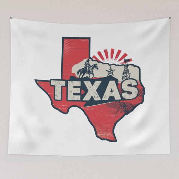Item preview, Vintage Retro Texas State Travel Souvenir designed and sold by ArtfullyRad.