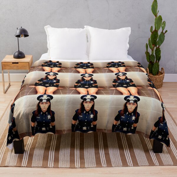Item preview, Lady Cop Sitting on a Restroom Floor | Digital Art designed and sold by patrickcallan.