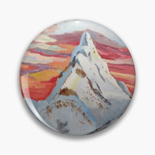 Item preview, mount everest, painting, oil painting, art designed and sold by DonnaBlankaArt.