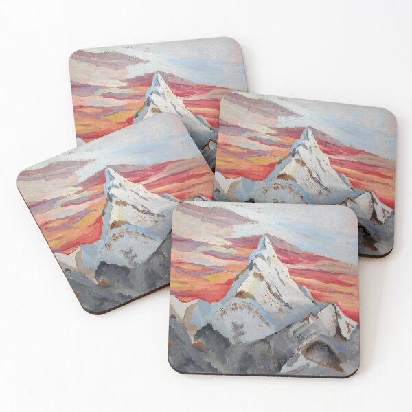 Artikelvorschau, Mount Everest, Malerei, Ölgemälde, Kunst entworfen und verkauft von DonnaBlankaArt.