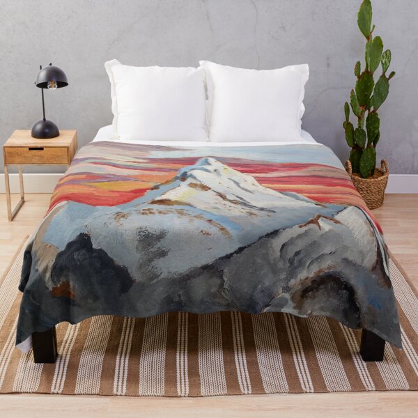 Artikelvorschau, Mount Everest, Malerei, Ölgemälde, Kunst entworfen und verkauft von DonnaBlankaArt.