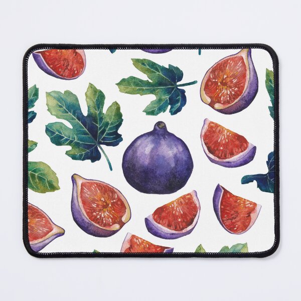 Item preview, Watercolor fig fruits and leave designed and sold by Ekaterina Glazkova.