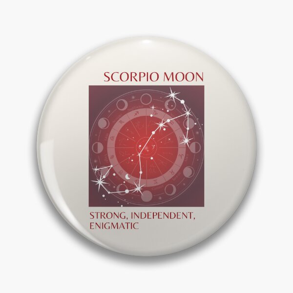 Item preview, Scorpio, Scorpio Moon Sign, Scorpio Zodiac, Red Aura Gradient designed and sold by Magic Love Art Print.