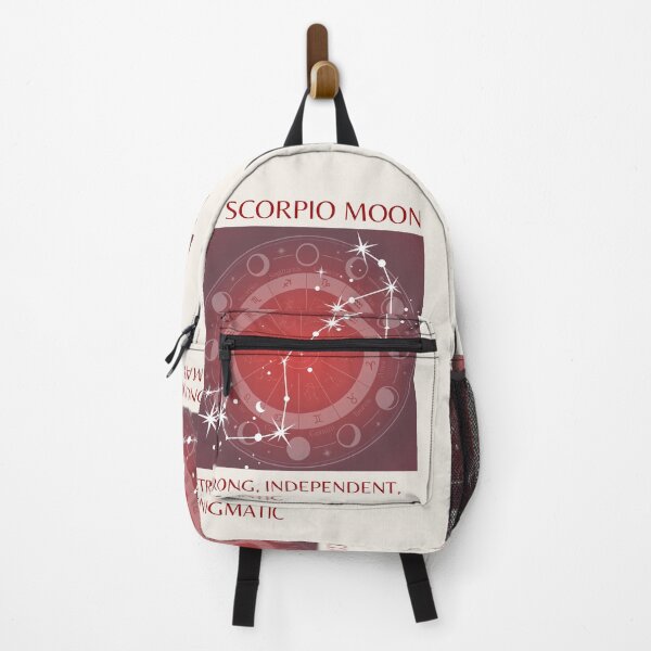 Item preview, Scorpio, Scorpio Moon Sign, Scorpio Zodiac, Red Aura Gradient designed and sold by Magic Love Art Print.