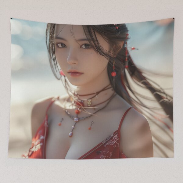 Item preview, Crimson Beach Enchantress designed and sold by palmyst.