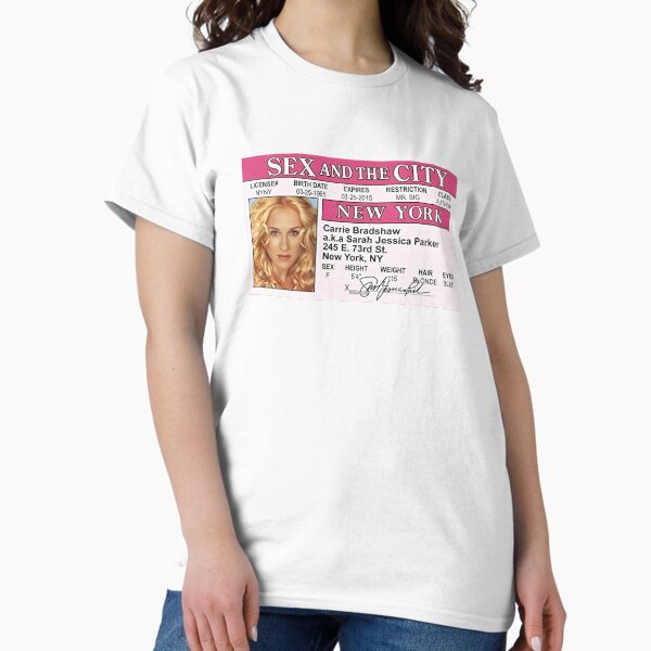 Vista previa del artículo con la obra «identificación satc de carrie bradshaw», diseñado y vendido por esk1ss.