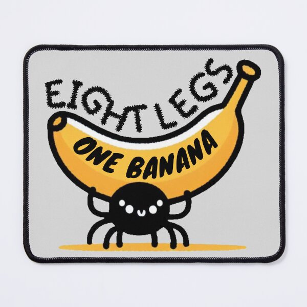 Item preview, Eight Legs One Banana - cute banana spider designed and sold by Funny-Banana.