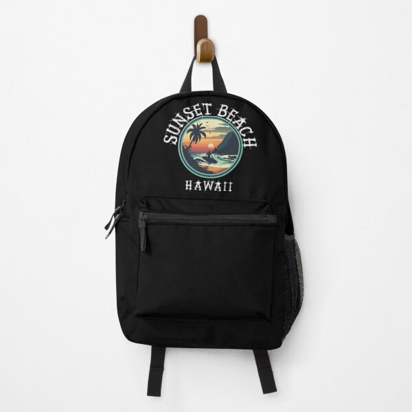Item preview, Sunset Beach - Hawaii (with White Lettering) designed and sold by VelvetRoom.
