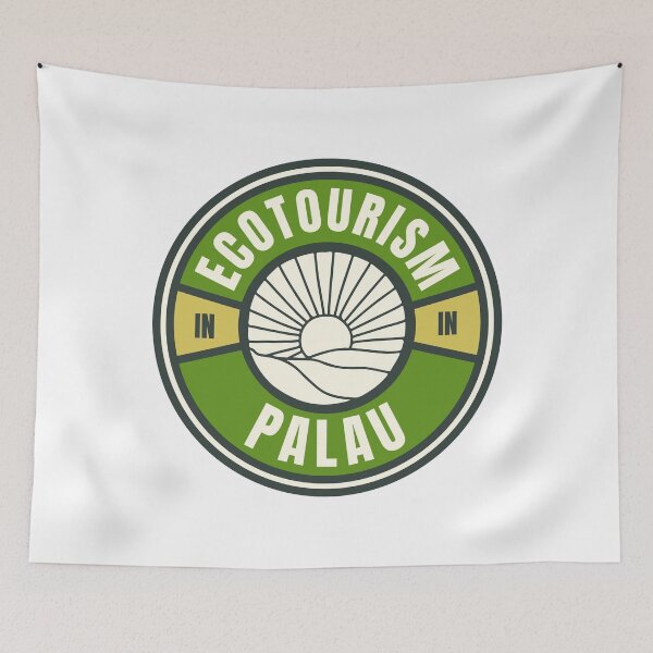 Item preview, Ecotourism in Palau Oceania Green Logo designed and sold by Vintage-TM.