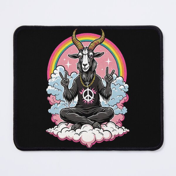 Item preview, Peaceful Rainbow Goat designed and sold by sekrecja.