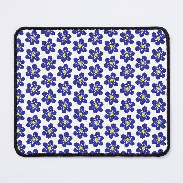 Item preview, Blue Floral pattern bloom designed and sold by mohamedeldin.