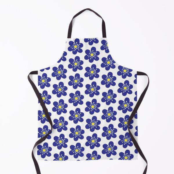 Item preview, Blue Floral pattern bloom designed and sold by mohamedeldin.