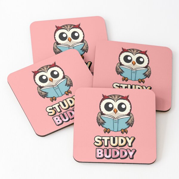 Item preview, Study Buddy Reading Books Together designed and sold by WitMeme.