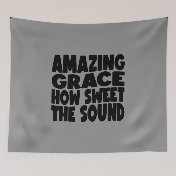 Item preview, Amazing Grace how Sweet the Sound designed and sold by simplydesignart.