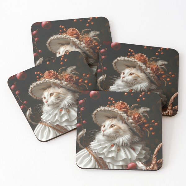 Item preview, Cat Prtrait - Mademoiselle designed and sold by aleezon.