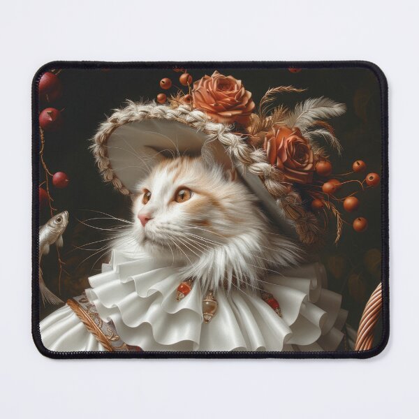 Item preview, Cat Prtrait - Mademoiselle designed and sold by aleezon.