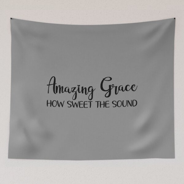 Item preview, Amazing Grace how Sweet the Sound designed and sold by simplydesignart.