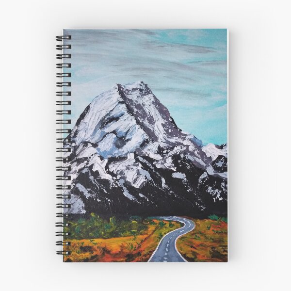 Item preview, road to nowhere, landscape, mountains, art, painting designed and sold by DonnaBlankaArt.