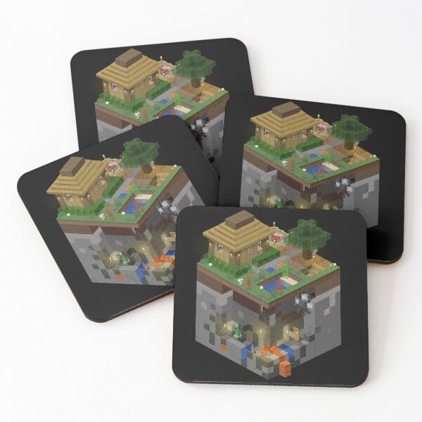Item preview, BASIC MINCRAFT BASE designed and sold by SherrysArtworks.