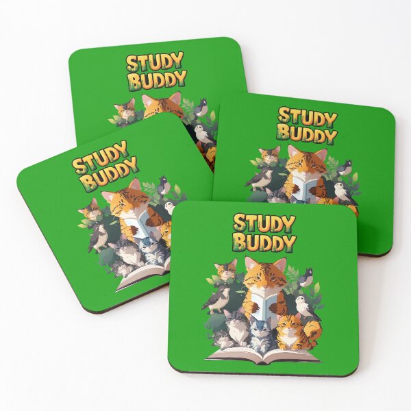Item preview, Study Buddy Reading Books Together designed and sold by WitMeme.