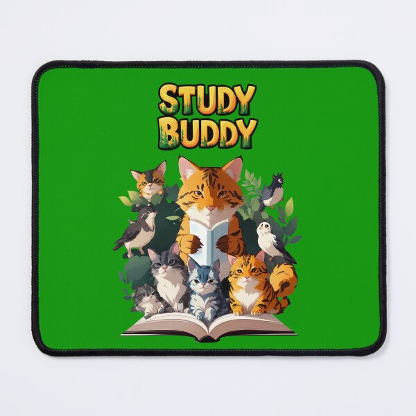 Item preview, Study Buddy Reading Books Together designed and sold by WitMeme.