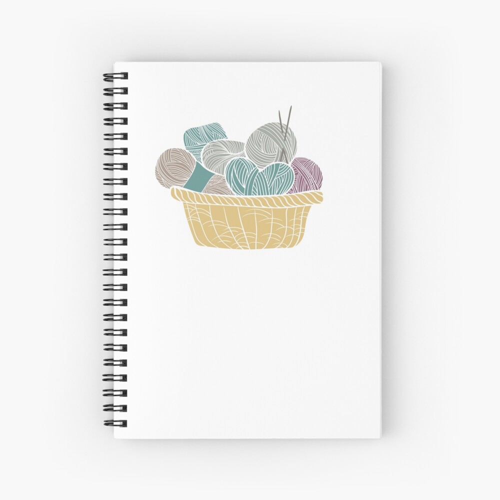 Knitting Notebook Spiral Notebook