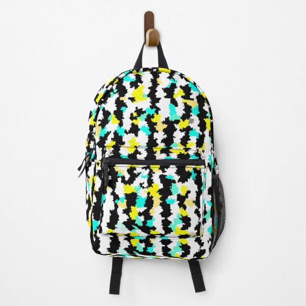 Item preview, Blue Yellow Non-geometric Abstract Design designed and sold by PatternTitan.
