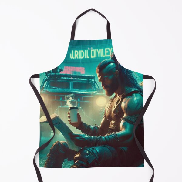 Item preview, "Neon Samurai's Coffee Break" designed and sold by Ghost Archer Illusions.