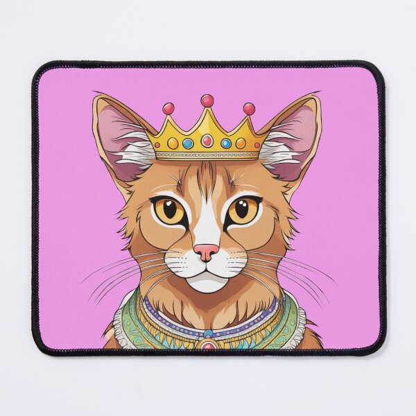 Item preview, "Pink bliss" - Somali cat designed and sold by VariousGoodies.