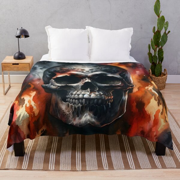 Item preview, Fiery Skull designed and sold by h00ch2003.