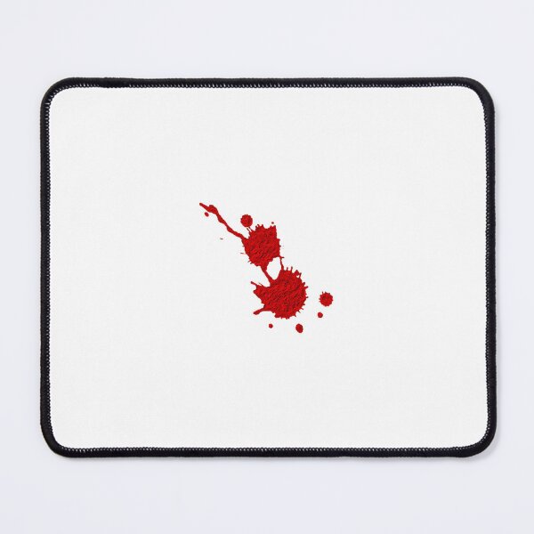 Item preview, Blood red splatter stain prank tee print and sticker for scaring people designed and sold by crazymessygirl.