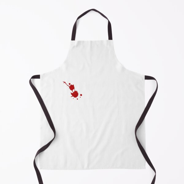 Item preview, Blood red splatter stain prank tee print and sticker for scaring people designed and sold by crazymessygirl.