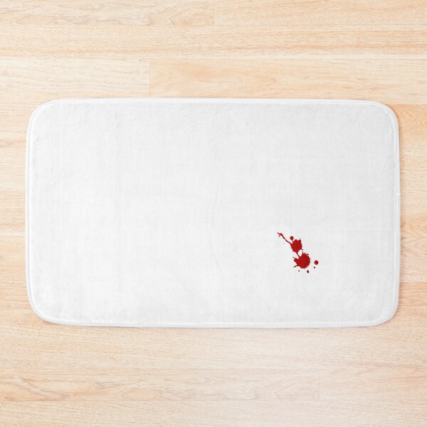 Item preview, Blood red splatter stain prank tee print and sticker for scaring people designed and sold by crazymessygirl.