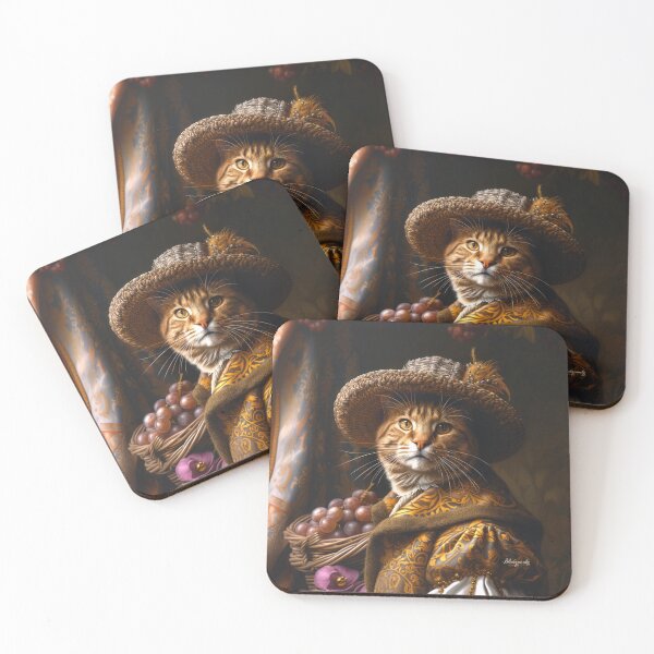 Item preview, Cat Portrait - Merchandiser designed and sold by aleezon.