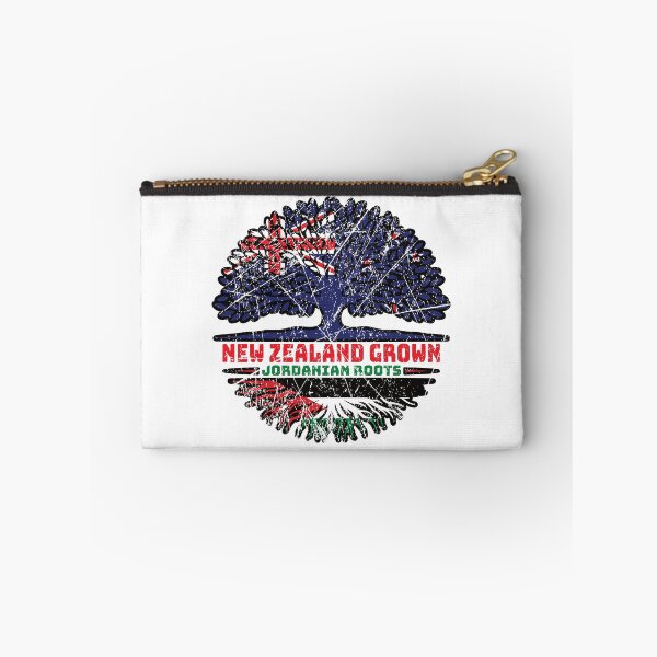 Item preview, Jordanian Jordan New Zealander New Zealand Tree Roots Flag designed and sold by FlagX.