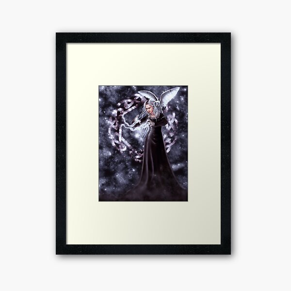 Item preview, Arianrhod - Goddess with Stars and Celtic Knot designed and sold by Tiffany Toland-Scott.