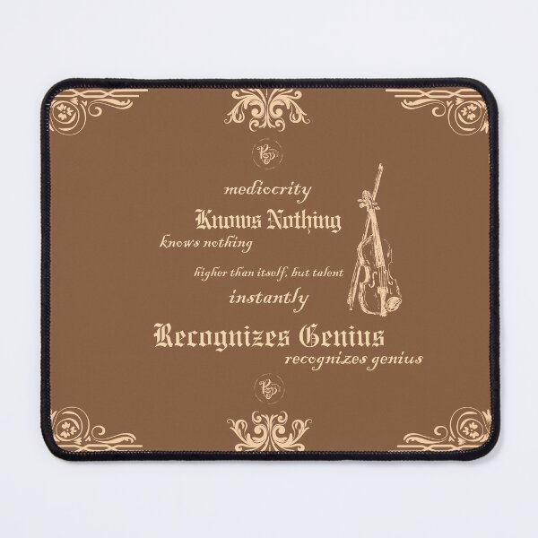 Item preview, Genius - brown designed and sold by ProsetoPrint.