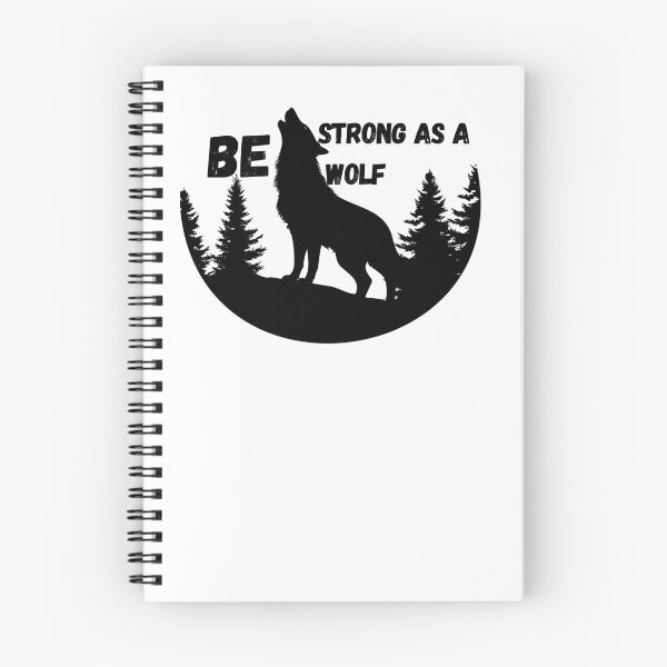 Item preview, be strong as a wolf designed and sold by kestey.