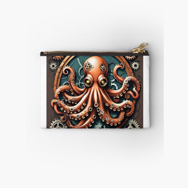 Item preview, Octopus with Mechanical Elements designed and sold by TrendyGalaxy.
