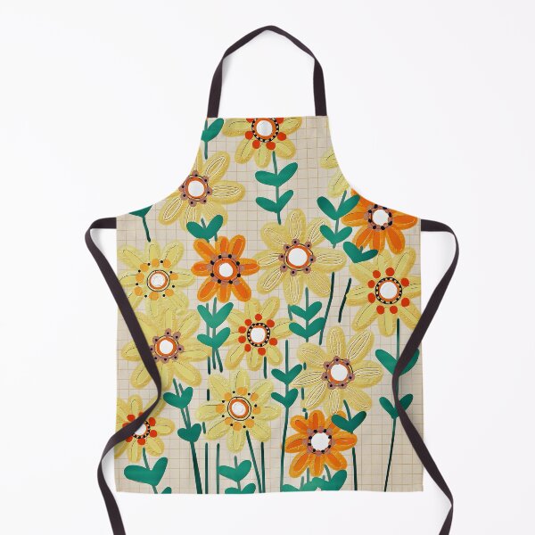 Item preview, Floodle flowers on grid designed and sold by bekki smith.