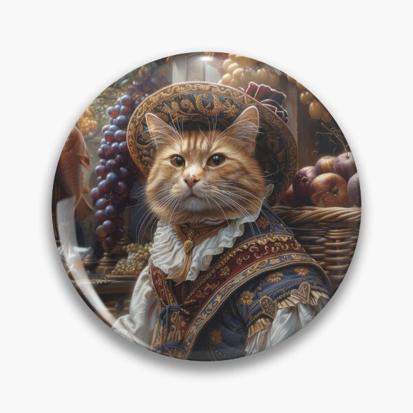 Item preview, Cat Portrait - Winegrower designed and sold by aleezon.
