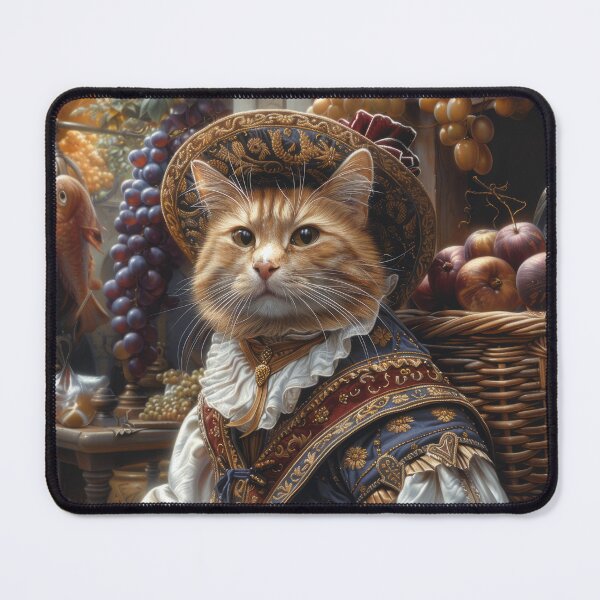 Item preview, Cat Portrait - Winegrower designed and sold by aleezon.