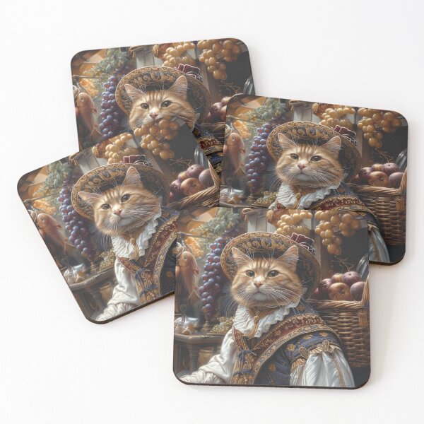 Item preview, Cat Portrait - Winegrower designed and sold by aleezon.