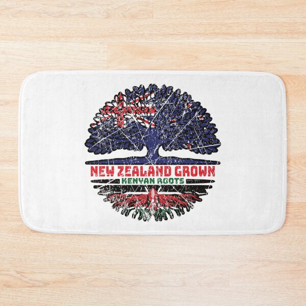 Item preview, Kenyan Kenya New Zealander New Zealand Tree Roots Flag designed and sold by FlagX.