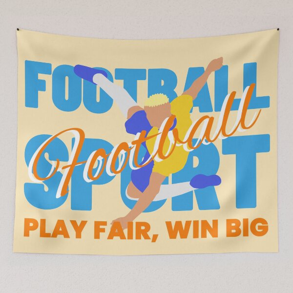 Item preview, Football | Play Fair, Win Big designed and sold by DJ-Portable.