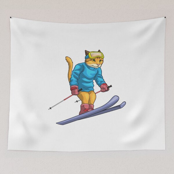 Item preview, Cat Skier Ski designed and sold by Snabdesign84.