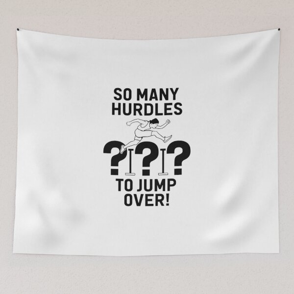 Item preview, So many hurdles to jump over! designed and sold by likbatonboot.