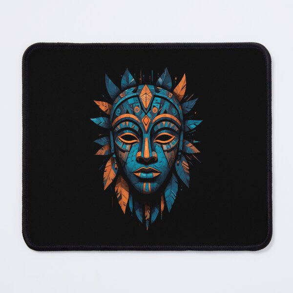 Item preview, An Abstract Cubism-Inspired Design Depicting An Ancient African Mask designed and sold by Adelberton.